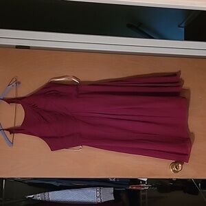 Burgundy bridesmaid dress - NWT 12